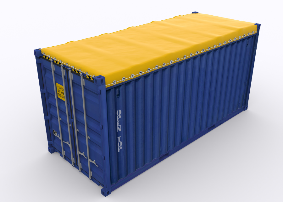Conteneur maritime 10 pieds Open Top